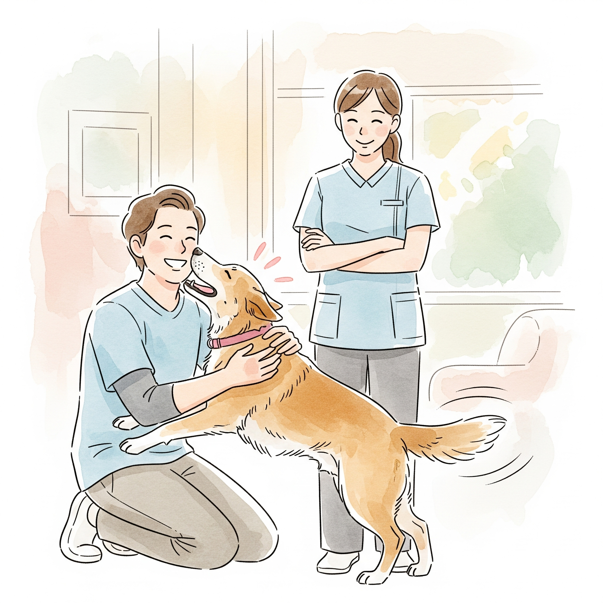 お迎え